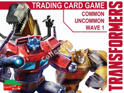 Transformers Wizards of the Coast TCG Wave 1 häufige/ungewöhnliche Karten