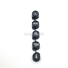 New Rear Back Cover Assembly Rubber Button Replacement For Nikon D3400 D3300 