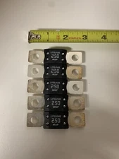 Littelfuse Bolt Down Auto Fuse 250A Time Delay 32V 298 Series, MEGA  (LOT OF 5)