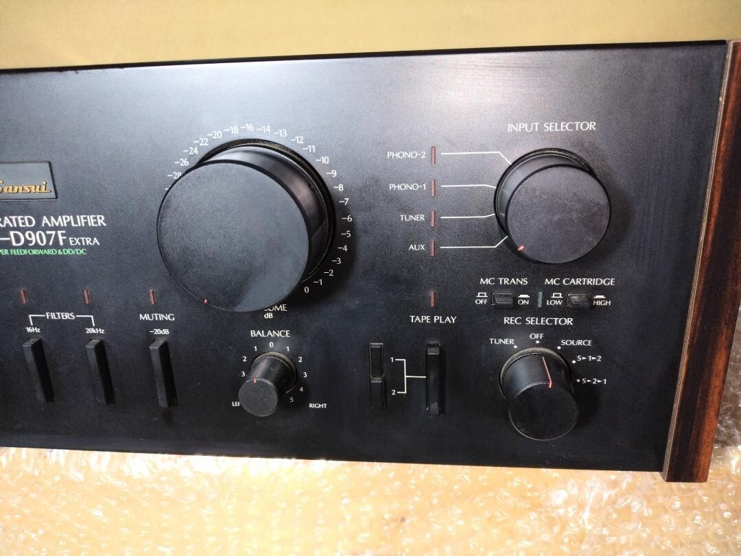 M6651 SANSUI プリメインアンプ AU-D907F EXTRA Sansui AU-D907F EXTRA Premain Amplifier Integrated DC