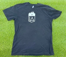 Vintage Y2K Adidas Los Angeles LA Men's American Apparel Black T-shirt XL Tee