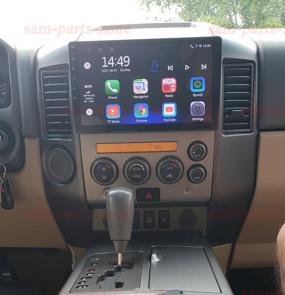 For Nissan Armada 2006-2007 Apple Carplay Android 13 Car Stereo Radio GPS NAVI - Image 2 of 4