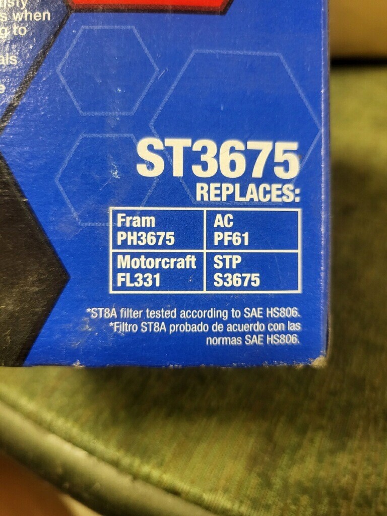 STP S3675XL Oil Filter and Super Tech ST3675 oil filter bundle NOS&nbsp;(3 total) GM