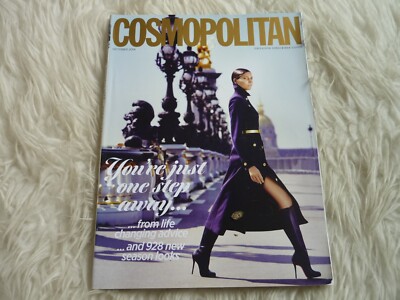 Magazine New FULL size Cosmopolitan subscribers cover october 2014