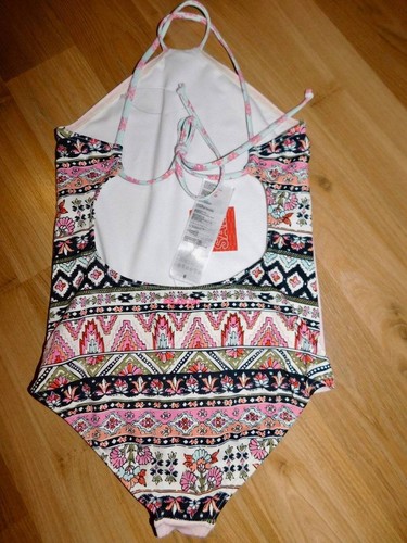 BILLABONG GIRLS BRAND NEW ONE PIECE UNIQUE TRIBE SWIMSUIT - Picture 3 of 5