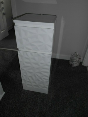 Next Mode Textured Bathroom Storage Cabinet New Ebay