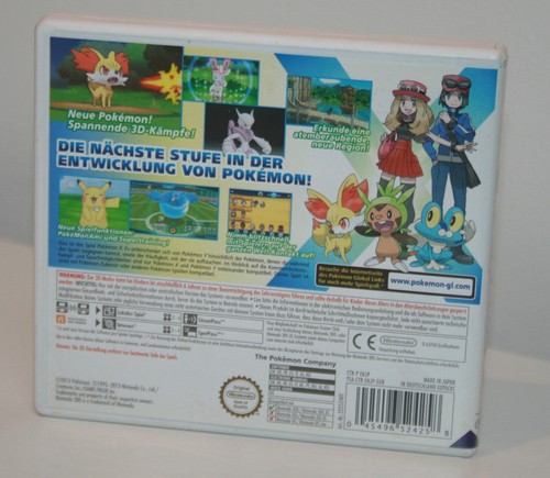 POKEMON X _ DEUTSCHE VERSION _ NINTENDO 3DS 2DS - Bild 2 von 7