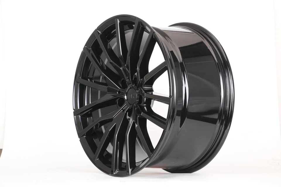 Juego de 4 llantas escalonadas 20"x10/11" negro brillante 5x120 74,1 estilo M para BMW Foto 3 de 3