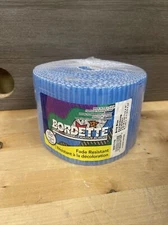 Pacon Scalloped Bordette Decorative Border 2 1/4" x 50' Blue P0037174