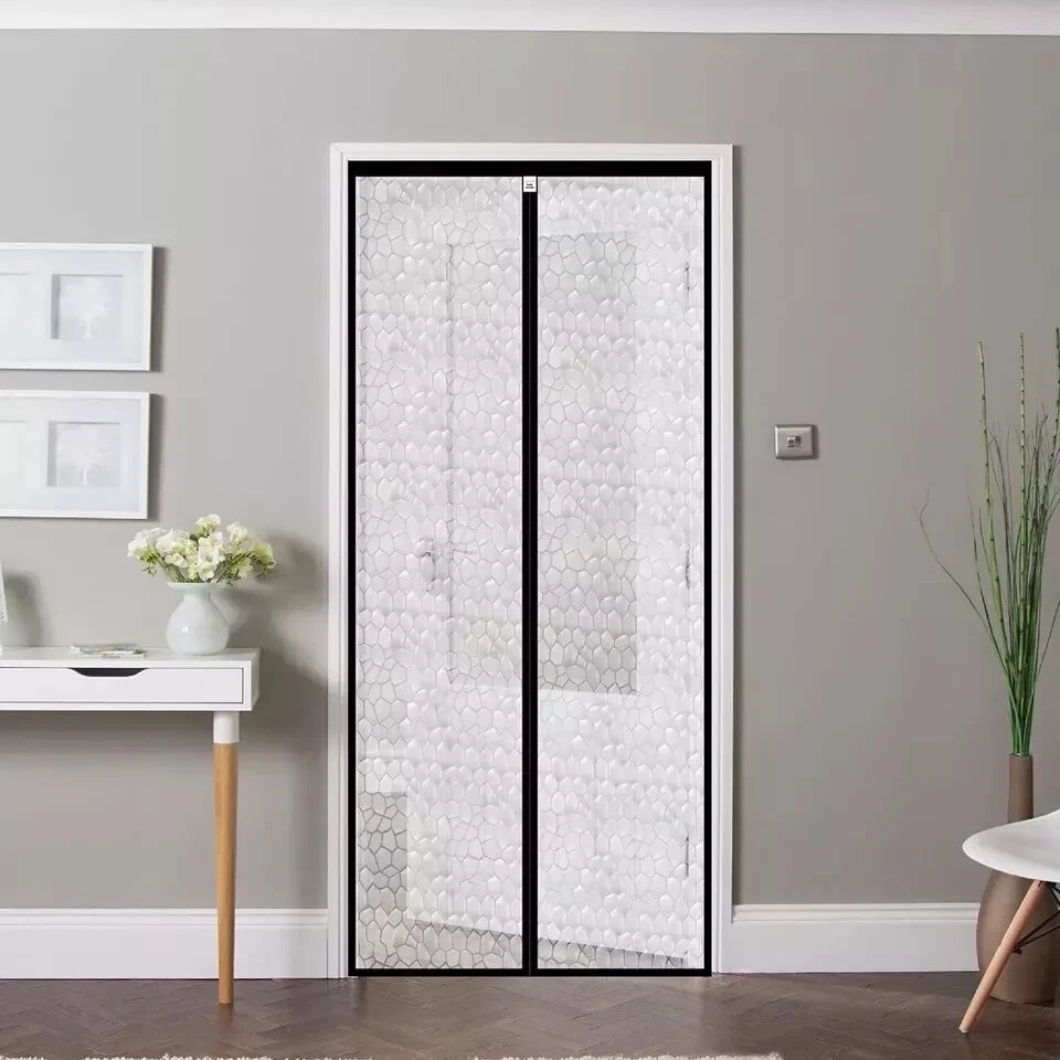 Magnetic Thermal Insulated Door Curtain 34 x 81.6 Inch Fit Door Size 32 x 80 - Image 3 of 4