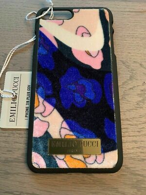 EMILIO PUCCI APPLE IPHONE 7 8 PLUS HANDY TASCHE BAG COVER SCHUTZ HÜLLE CASE ETUI