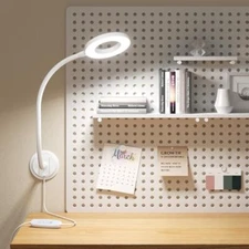 Wall Mounted Reading Light, Book Light in Bed at Night, Reading 1Unit / White