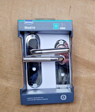 Wickes-Door Handles- Madrid, Wickes Suitable For Bathroom  Dual Tone - 1 Set