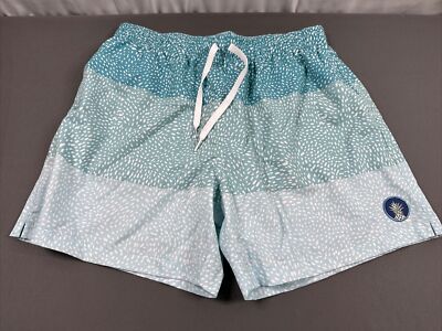 NWOT Chubbies The Whale Sharks 5.5  Classic Swim Trunks Large