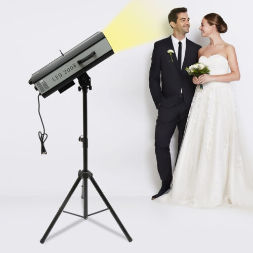 Stage Spot Light 200W Follow Spotlight Manual Control For Party Theater - Picture 5 of 24