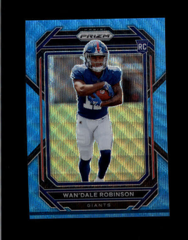 WAN'DALE ROBINSON 2022 PANINI PRIZM #315 ROOKIE LIGHT BLUE WAVE #052/199 BD2906