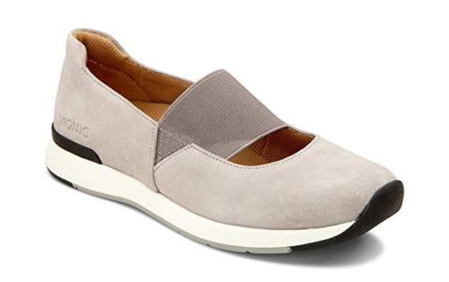 New Vionic Women's Cosmic Cadee Mary-Jane Light Grey 10 M US NIB Slip On for sale online