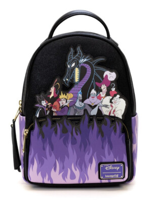 人気商品＆特価 LOUNGEFLY Disney ヴィランズ 紫の炎 リュック s-l400.jpg