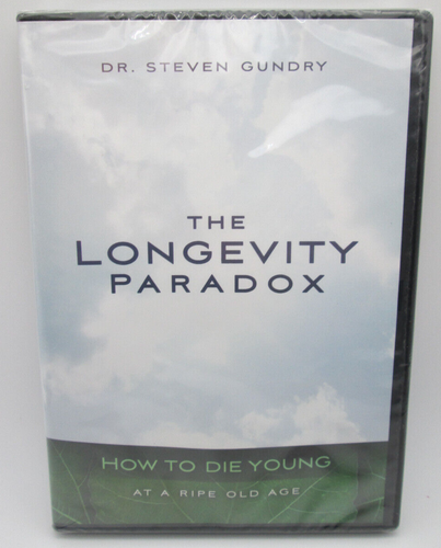 The Longevity Paradox (DVD) Dr. Steven Gundry / NEW, ships next ...
