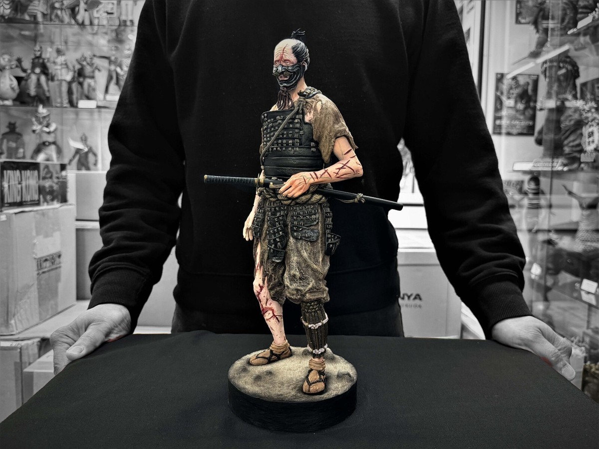 塗装済完成品　JETBOY 1/6 死なず半兵衛　隻狼 SEKIRO Amazon | JETBOY 16 死なず半兵衛 隻狼 SEKIRO ガレージキット
