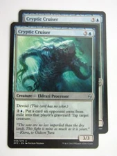 MTG Cards: BATTLE FOR ZENDIKAR: CRYPTIC CRUISER x2 #