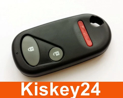 2 Button Car Key Remote Control Housing with Panic for Honda Civic Accord