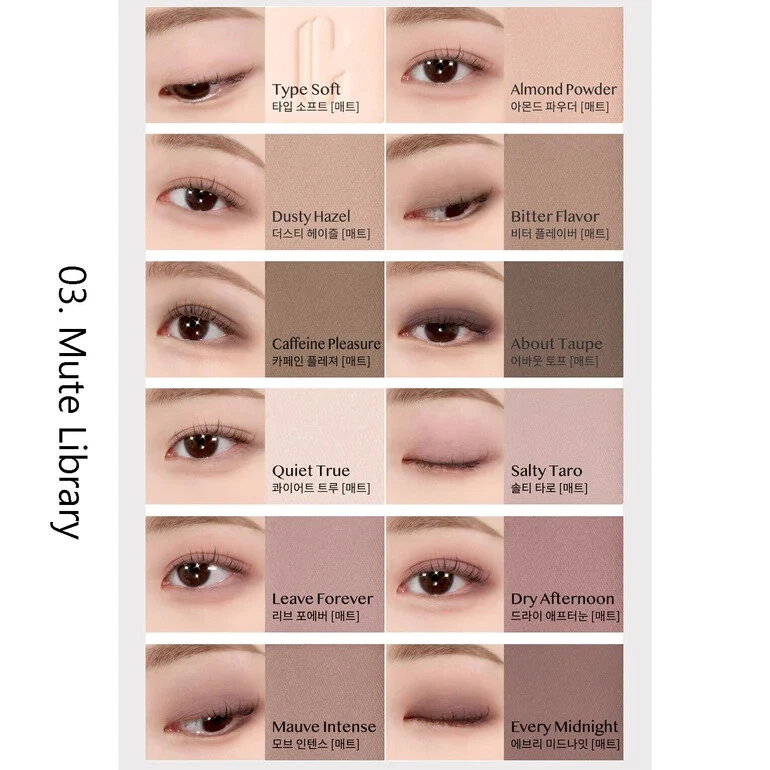 CLIO Pro Eye Palette Air 0.6g*12 & Free Random Sample Gifts - Image 4 of 4