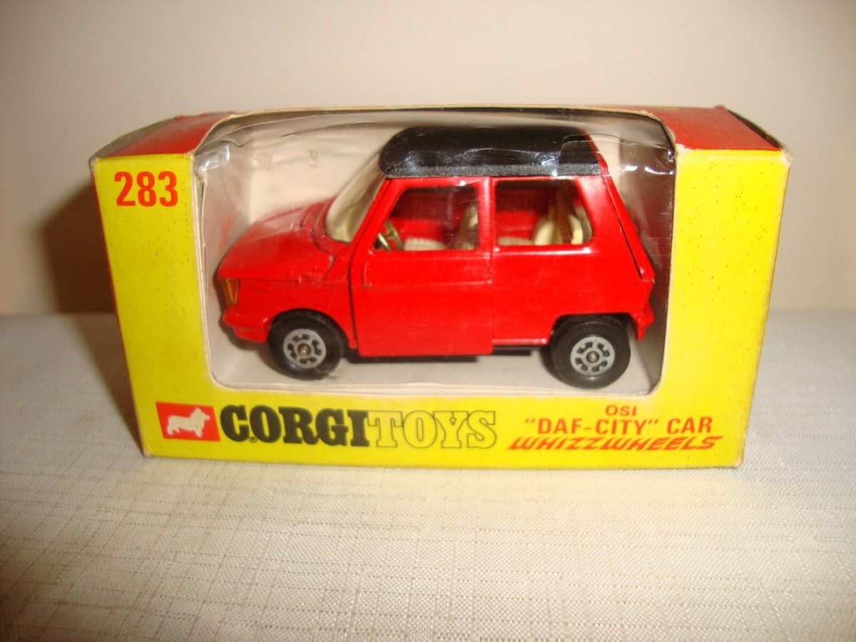 CORGI TOYS 283 OSI DAF-CITY CAR WHIZZWHEELS - EXCELLENT in