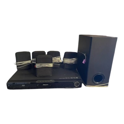 Philips HTS3051BV/F7 Blu-Ray 5.1 Home Theater System no Remote Black