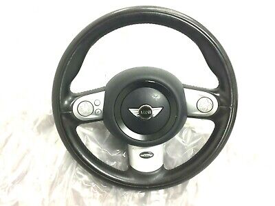 BMW MINI COOPER S JCW STEERING WHEEL MULTIFUNCTION BUTTONS R50 R53 Silver