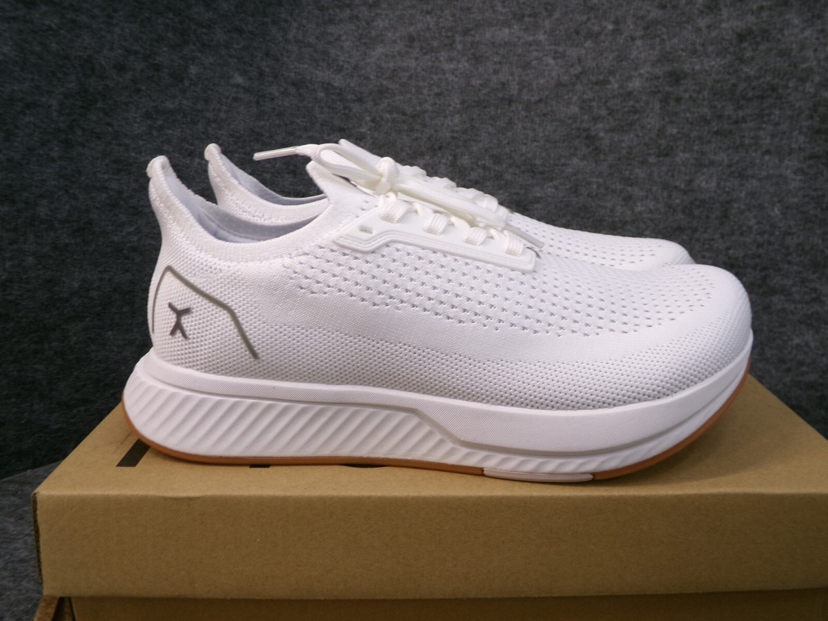 Flux Adapt Running Shoes White Size 10 Flux Footwear | The Sand Adapt Runner is almost completely  main image 4