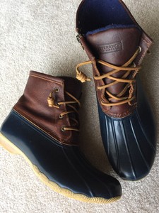 duck boots teal