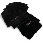 Floor Mats For Alfa Romeo Giulia 2015-2021 Perfomante Black Tailored Carpet