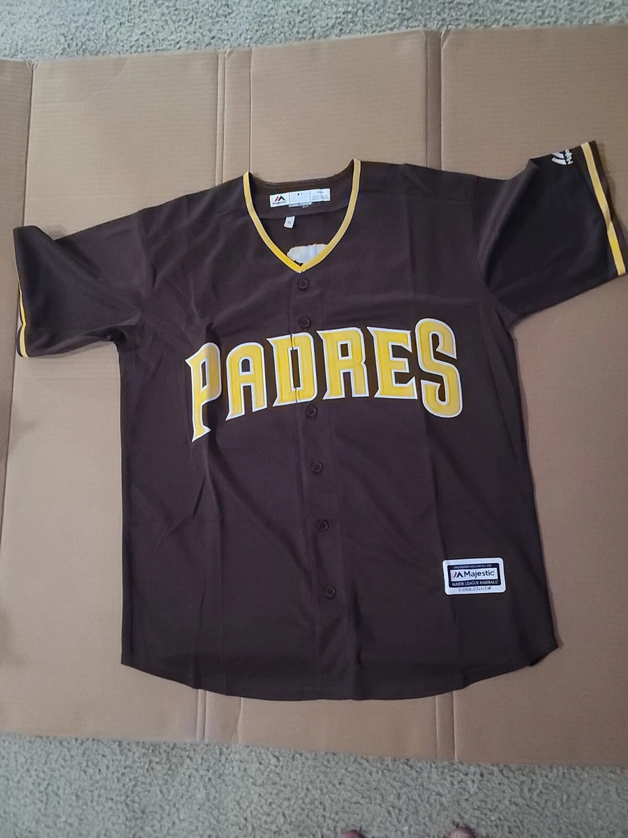 NEW FERNANDO TATIS JR. SAN DIEGO PADRE JERSEY BROWN MEDIUM