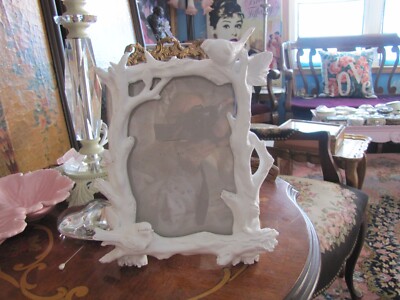 White Sparrow picture/photo frame 3D 5X7