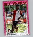 Jaden Slory 2024-25 Topps UEFA Club Competitions Pink Sparkle RC Rookie
