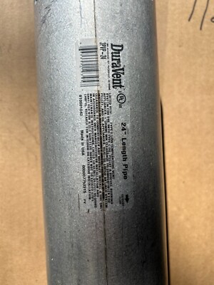 DuraVent 3PVP-24 3'' Inner Diameter - PelletVent Pro Type L - Stainless Steel