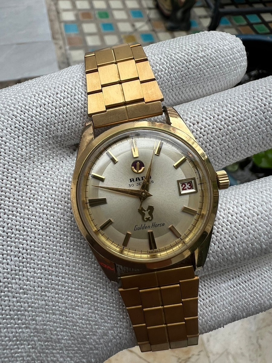 Mia RADO Golden Horse 自動巻き腕時計　ジャンク Mia 様専用RADO Golden Horse 自動巻き腕時計 ジャンク RADO