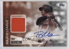 2019 Topps Major League Material Relics Series 2 34/50 Trey Mancini Auto e2p