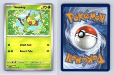 Grookey #14/167 SV Twilight Masquerade 2024 Pokemon Common TCG Card