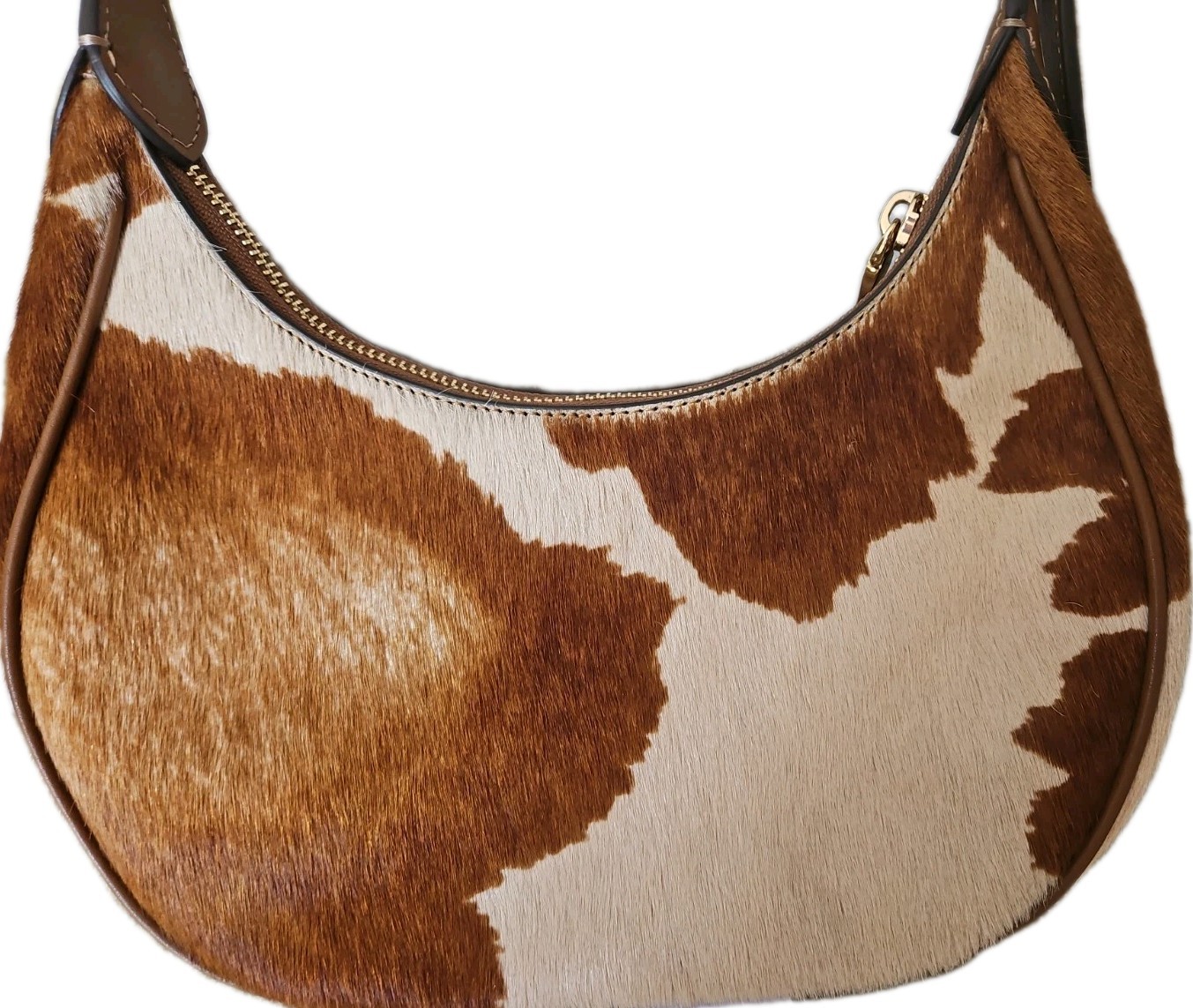 NWT Coach Emily Shoulder Bag in Haircalf With Cow Print  SOLD OUT image 9