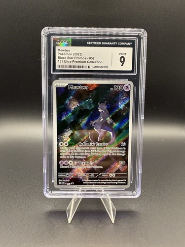 Mewtwo 052 Sv: Scarlet & Violet Promo Cards Holo CGC 9 Mint