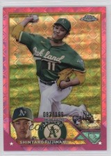 2023 Topps Chrome Logofractor Edition Pink Refractor /199 Shintaro Fujinami 14md