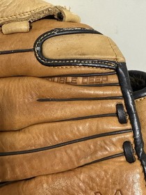 Guanto Easton Softball NES 14" Natural Elite Originale Pro Steer Hide RHT Olio Tan