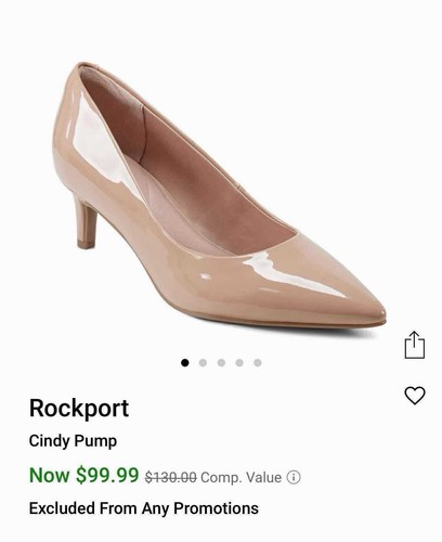 ROCKPORT WOMEN'S CINDY TOTAL MOTION PUMPS