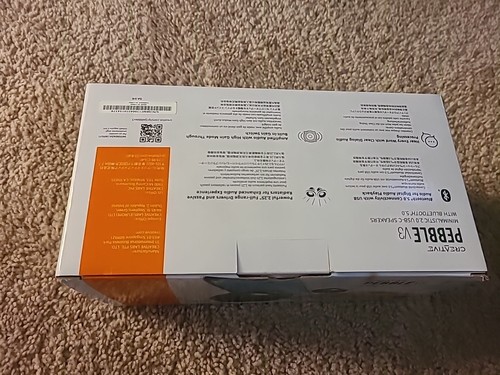 Creative Pebble V3 Minimalistic 2.0 USB-C Desktop Speakers with Bluetooth 5.0 - Picture 2 of 3