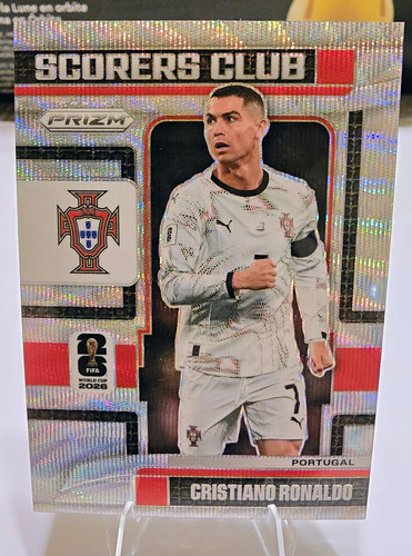 Cristiano Ronaldo Scorers Club Wave Prizm Panini Prizm FIFA World Cup 2026
