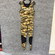 Hawaii Skin Diver Full Length Wetsuit Women Large Camo Neoprene Sleeveless