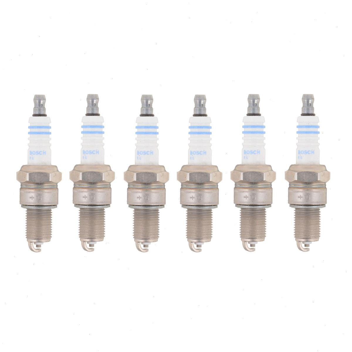 6 pc Bosch Nickel Copper Spark Plugs for 1975-1977 Jeep Cherokee 4.2L L6 et