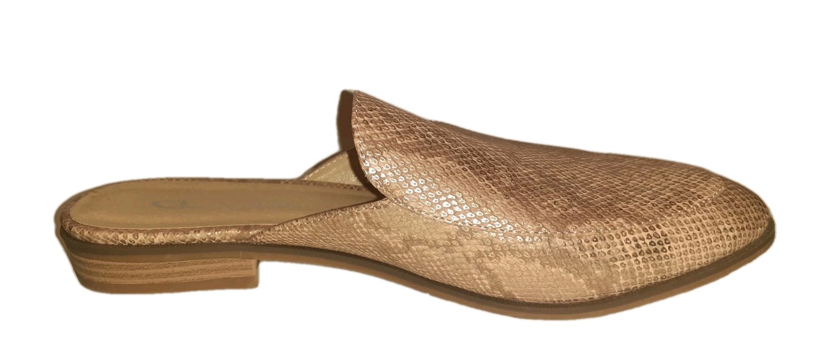 CL by Chinese Laundry Metallic Python Snakeskin F… - image 1